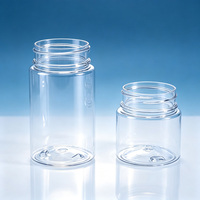 Contenants en plastique pour animaux de compagnie de 60 ml, 100 ml, 120 ml, 150 ml, 180 ml, bocaux en plastique, bouteilles en plastique anti-effraction avec couvercles hermétiques résistants aux enfants