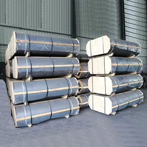 China <strong>Manufacture</strong> Low Price EAF Dia 400mm Graphite <strong>Electrode</strong> UHP With 4TPI Nipples - Product Image 6