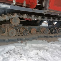 Gebrauchter EX118 Raupenmähdrescher mit geschlossener Kabine, 118 PS, leistungsstark, hohe Betriebsgeschwindigkeit, Getreide- und Maishäcksler