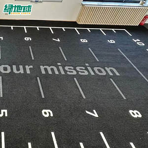 Haute Simulation 10mm PE Pile Artificielle Vert <span class=keywords><strong>Pelouse</strong></span> Tapis Gazon <span class=keywords><strong>pour</strong></span> Terrain De Football Maternelle Salle De Sport Décoration Extérieure - Product Image 4