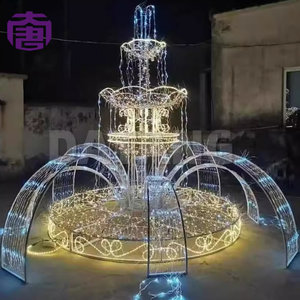 Fuente de Agua Decorativa con Cristales para Jardín, Paisaje, Área de Piscina, Hotel y Decoración de Ambiente Exterior - Product Image 3