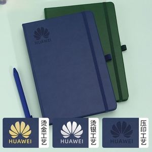 X515 Wholesale <b>A5</b> Hardcover Notebook Thermal Binding Hard Leather Strap Elastic Belt Custom Printed Logo Office Notepad <b>Diary</b> St - Product Image 3