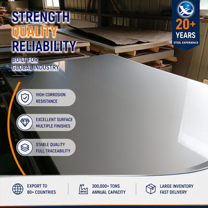 Competitive Price Direct Supply Forming 316Ti No.1 Finish 4.0mm 1219mm ASTM A240 Stainless Steel Plate - Product Image 1