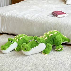 Peluche mignonne de crocodile pour garçon, jouet apaisant pour enfant, cadeau d'anniversaire, idéal pour dormir - Product Image 5