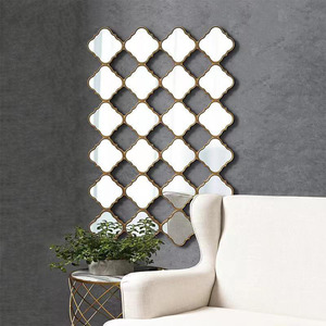 120X80CM grande maison maison pendentif mural suspendu décoration <span class=keywords><strong>miroir</strong></span> <span class=keywords><strong>couloir</strong></span> salon combinaison Arts suspendus livraison directe DDP - Product Image 1