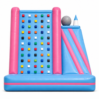 Structure de jeux gonflables pour activités sportives en PVC, écologique, usage commercial extérieur