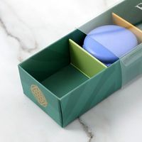 Boîte d'expédition alimentaire transparente en papier avec fenêtre, 3/5/6 compartiments, pour biscuits, bonbons, macarons, sushis, avec tiroir d'emballage et gaufrage mat