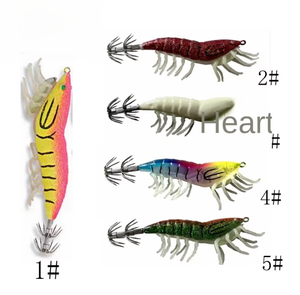 Topind เหยื่อล่อรูปกุ้งเรืองแสง11.7ซม. 20.5กรัมตะขอแบบนิ่มเท้าปลาหมึกปลอมพลาสติกเหยื่อไม้พลาสติกสำหรับปลาคาร์พ - Product Image 1