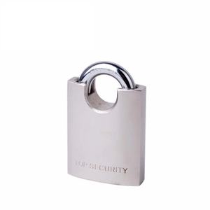 Candado cuadrado ss de seguridad, chapado en cromo, OEM, a prueba de polvo, venta al por mayor - Product Image 1