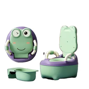 어린이 변기 훈련 의자 PVC PU 쿠션 플라스틱 친환경 아기 변기 의자