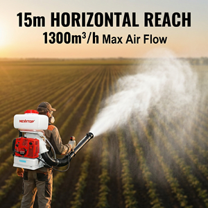 Pulverizador de Mochila de Alta Calidad de 2 Tiempos, 56.5CC, 2.6KW, 2 en 1 para Nebulización y Pulverización, para Control de Plagas Agrícolas y Fertilización - Product Image 3