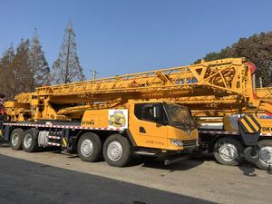 Grúa Móvil Amarilla STC500, Equipo de Elevación para Construcción de Alta Resistencia, Pluma con Múltiples Ejes, Motor de 169KW, Carga Máxima 0-2000 - Product Image 4
