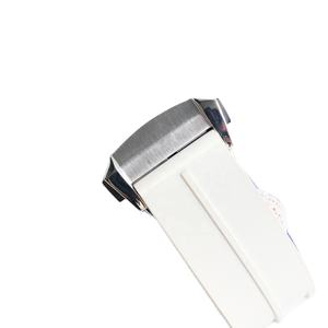 Montre tendance en saphir bleu pour homme, mécanique, avec bracelet en silicone transparent, montre pour homme d'affaires - Product Image 4