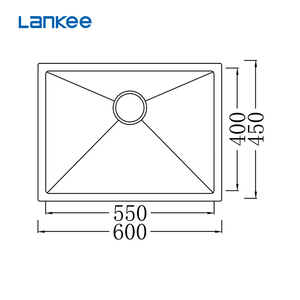 Tanque de acero inoxidable, 304 lavabos, fabricante Foshan - Product Image 3