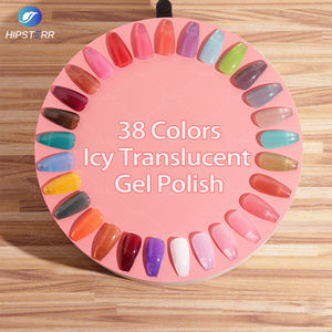 Esmalte de Uñas Nuevo, Gel Translúcido Helado, Esmalte de Uñas en Gel Nude Transparente, Esmalte de Uñas en Gel Pastel No Tóxico - Product Image 4