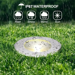 Lumière <span class=keywords><strong>LED</strong></span> étanche souterraine 5W <span class=keywords><strong>IP67</strong></span>, éclairage encastré pour jardin, allée, <span class=keywords><strong>extérieur</strong></span>, COB, <span class=keywords><strong>220V</strong></span> DC12V, blanc chaud - Product Image 2