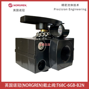 Válvula de Cierre Norgren T68C-6GB-B2N 1/2 Pulgada Fnpt, Gas a Temperatura Normal, Hierro Fundido - Product Image 3