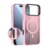 Étui de téléphone magnétique translucide, résistant aux taches, doux au toucher, de luxe, antichoc pour iPhone 18 Pro Max