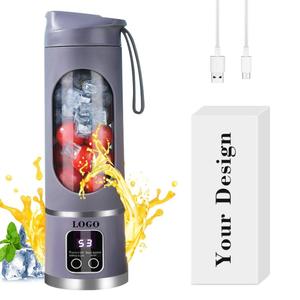 0728 Wholesale Mini <b>Ice</b> Crusher <b>Machine</b> Small Fruit Maker Blender Handheld Portable - Product Image 3