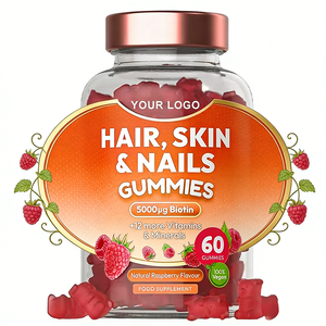 Gomitas de Biotina para Cabello, Piel y Uñas, Suplemento para el Crecimiento del Cabello - Product Image 1