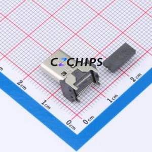 HC-TYPE-C-24P-LT038C USB Connector SMD Connector ( Connector Type: Type-C )( Gender: Female )( Mounting Type: Vertical Mount ) - Product Image 2