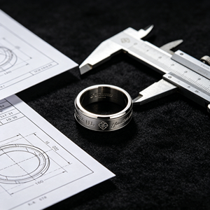 Gioielli Punk da Uomo in Acciaio Inossidabile Personalizzati all'Ingrosso OEM ODM, Collana a Maglia Cubana, Bracciale a Rete, Anelli Texturizzati per Uomo - Product Image 3