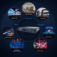 Prosesor Video Wall Profesional Tanpa Sambungan Novastar VX600Pro untuk Proyek Tampilan Acara Konferensi