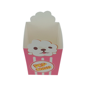 กล่องป๊อปคอร์นพลาสติกลายแถบสีแดงสำหรับเทศกาลคริสต์มาสแพ็คไก่แบบปรับแต่งได้ - Product Image 3