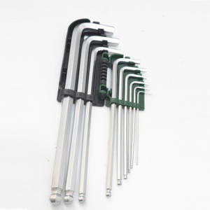 ชุดประแจหกเหลี่ยมโครเมียมวาเนเดียมเหล็กกล้า 9 ชิ้น ยี่ห้อ Tuosen ประแจหกเหลี่ยมลายดอกไม้ ชุดเครื่องมือช่าง - Product Image 3