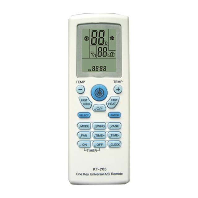 KT-e05 IR Remote Controller air Conditioner Remote Control Universal Remote Control