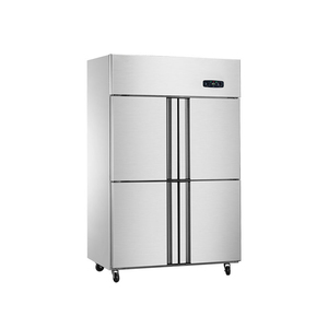 Refrigeradores y congeladores comerciales verticales de 4 puertas con certificado Rebirth en enfriador de estilo <span class=keywords><strong>americano</strong></span> de acero inoxidable - Product Image 3
