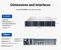Serveur monté en rack Inspur NF5280M6 personnalisable avec 1 * Silver 4309Y 32G 4TB