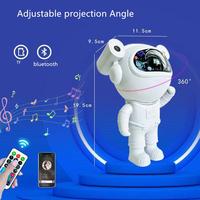 Projecteur d'étoiles astronaute en promotion pour chambre à coucher, veilleuse galaxie pour enfants avec minuterie et télécommande