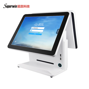 Hotel touch screen POS machine 15 retail shop <span class=keywords><strong>the</strong></span> complete POS system single monitor cashier POS machine - Product Image 1