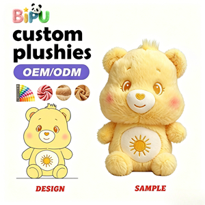 Fabricant d'ours en peluche, ours en peluche multicolores personnalisés, populaires, de style dessin animé, avec rembourrage en coton PP, jouets en peluche OEM, créez votre propre marque - Product Image 4