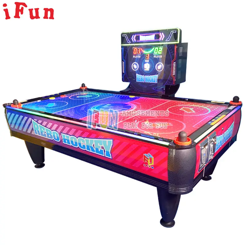 Ifun Park Newest Multi Ball Air Hockey Rebo Hockey Table Hot Sale In 2022 Dubai Deal