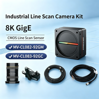 Caméra de vision industrielle MV-CL082-92GM V2.0 8K 8192 pixels CMOS GigE à balayage linéaire