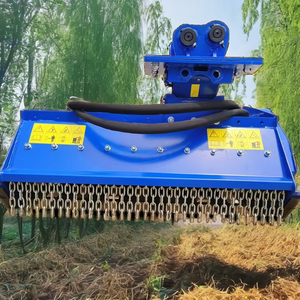 Máy xúc mini Máy cắt cỏ với máy cắt bàn chải quay cho máy móc nông nghiệp - Product Image 5