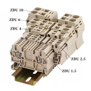 Nouveau Bloc de jonction Weidmuller ZDU 16 Original 1745230000 16mm² 76A - Product Image 6
