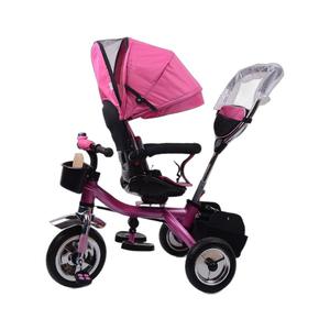 EN71 Vente en gros CE Nouveautés Tricycle pour enfants Poussette Vélo Rickshaw Tricycle double pour bébé 4 en 1 avec pare-soleil - Product Image 2