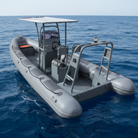 Bateaux gonflables jantes 700 en aluminium, livraison gratuite, grande vitesse, bateaux gonflables Orca Hypalon/PVC à vendre