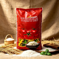 Sacs tissés en PP transparents durables de 10 kg, 20 kg, 50 kg pour le riz, les céréales, le maïs, le sucre