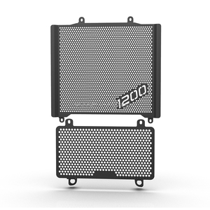 Grille de protection de radiateur et refroidisseur d'huile pour <span class=keywords><strong>Kawasaki</strong></span> <span class=keywords><strong>ZZR</strong></span> <span class=keywords><strong>1200</strong></span> / ZX-12 - Product Image 2