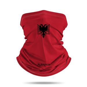 <span class=keywords><strong>Cache</strong></span>-<span class=keywords><strong>cou</strong></span> tubulaire personnalisé de haute qualité avec motif drapeau de l'Albanie pour le sport, le cyclisme, la pêche et les accessoires quotidiens – Vente en gros - Product Image 1