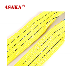 Eslinga de elevación de servicio pesado de fábrica de China, eslinga de correas de diseño de bucles de ojo de 6 metros de <span class=keywords><strong>3</strong></span> toneladas - Product Image 5