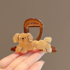 Pinzas para el pelo de diseño creativo y lindo de dibujos animados de perro y gato 2026, pinzas para el pelo de niña con diseño de nicho sencillo, accesorios para el cabello de moda al por mayor - Product Image 5