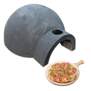 Grand four <span class=keywords><strong>à</strong></span> pizza extérieur en fonte, chauffé au bois, avec service de découpe - Qualité professionnelle - Product Image 1