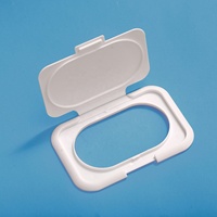 Couvre-sac de gants en nitrile, couvercle adhésif pour lingettes humides, couvercle d'emballage réutilisable universel, couvercle en plastique PP coloré en gros
