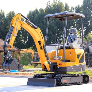Mini Excavadoras de 1 y 2 Toneladas en Oferta en China, Excavadora Hidráulica para Granja con Motor Kubota, Euro 5, CE, EPA - Product Image 3