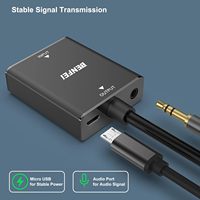 BENFEI HD MI ke VGA Penjualan Terlaris Adaptor Komputer HD MI ke Monitor VGA Uni-Directional (Female ke Male) dengan Jack Audio 3.5mm